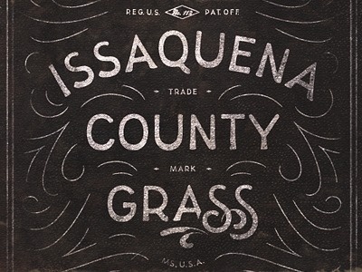 Issaquena #lettering