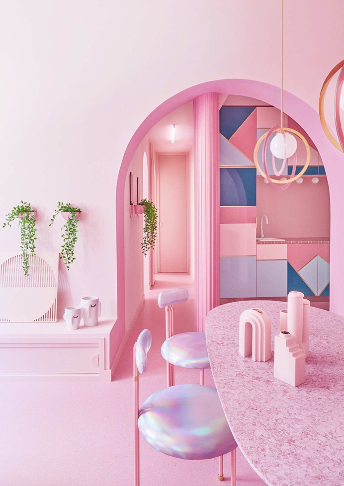 A Stunning Pink Flat in the Heart of Madrid – Fubiz Media