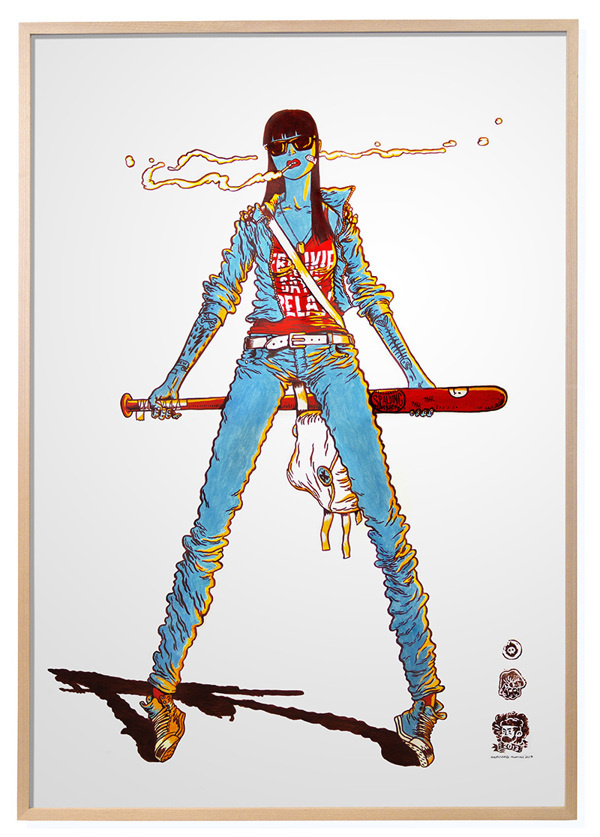 Guilty by Association #human #gerhard #illustration #color