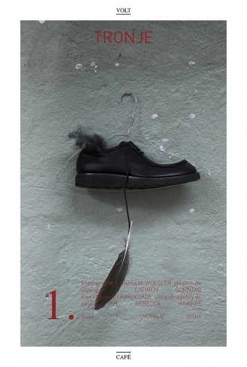 Tronje | Volt Café | by Volt Magazine #design #graphic #volt #photography #art #fashion #layout #magazine #typography