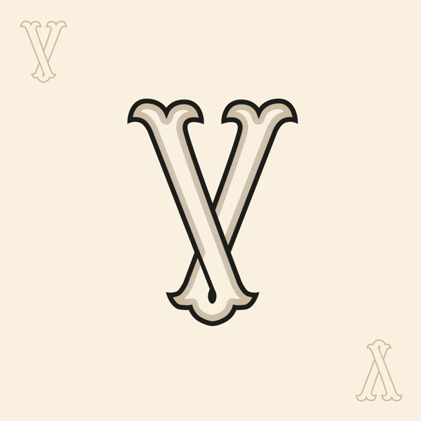 V - Heymikel #letters #lettering #illustration #type #typographie #heymikel