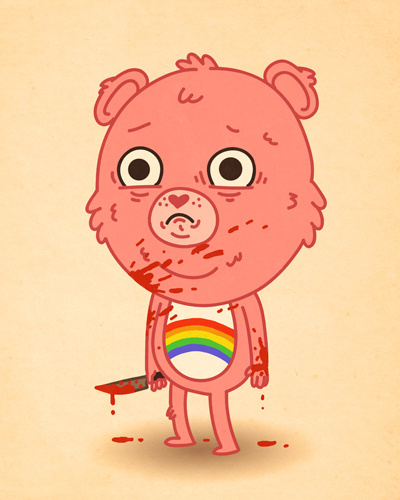 Just like us - Mike Mitchell #illustration #mike #mitchell