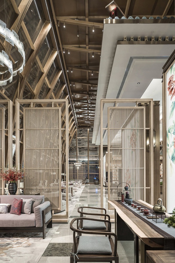 Fuzhou Taihe Qingyun Sales Center / Shanhejinyuan Art Design