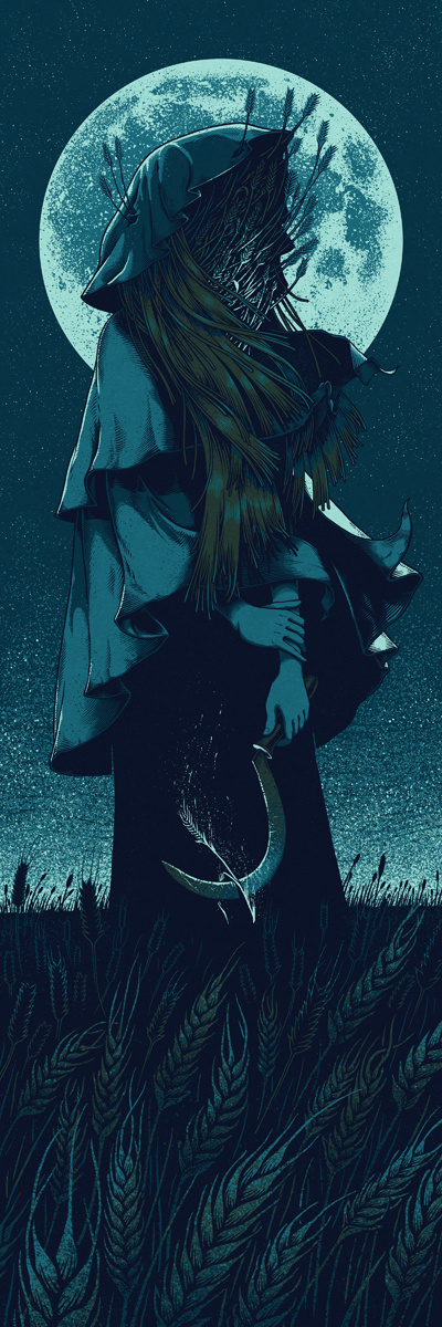 The Farmer's Daughter The Art of Brian Luong #print #illustration