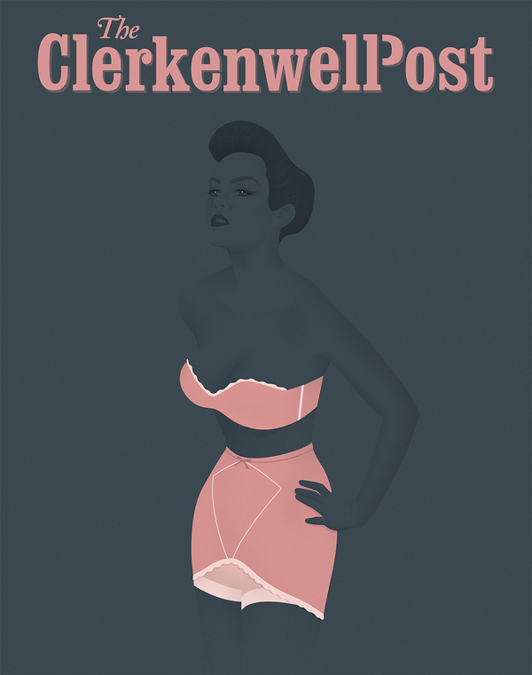 jack hughes #sexy #girl #1950s #retro #illustration #vintage