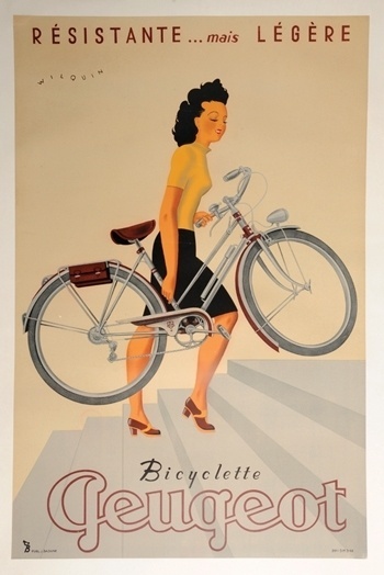Rik #print #vintage #bike #typography