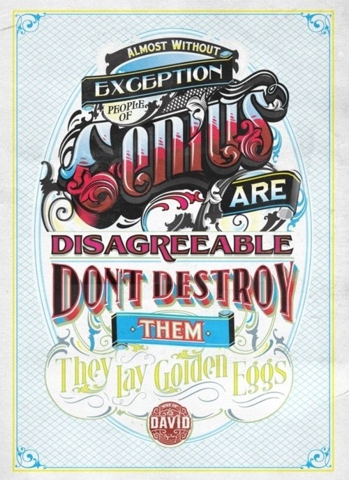 Typeverything.comWay of the David | Ogilvy | Singapore by Like Minded Studio. #illustration #lettering #ogilvy