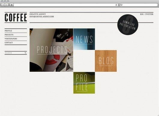 Makearea :: Coffee #coffee #design #web #page