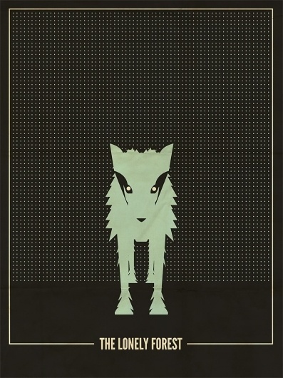 All sizes | The Lonely Forest | Flickr - Photo Sharing! #minimalist #band #poster