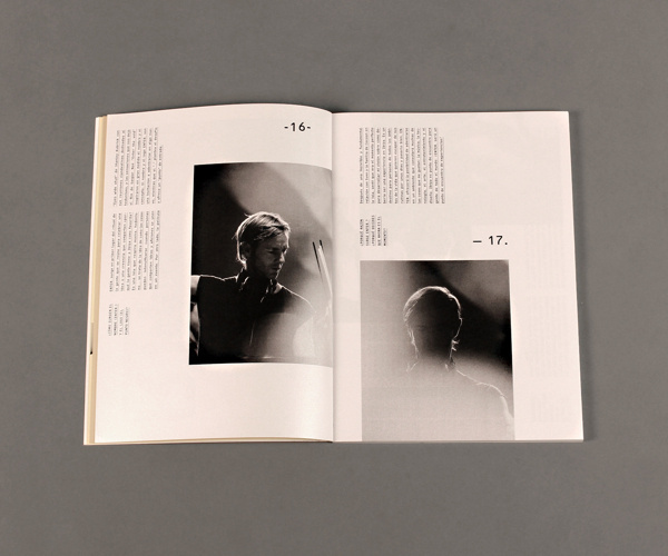 Beethoven Magazine on Behance #print #publication #typeface #music #paper #revista #hawtin #grids #design #book #cover #catalogue #poster #geometrical #techno #newspaper #richie #vector #index #monospace #graphic #minimalism #art #layout #editorial #magazine