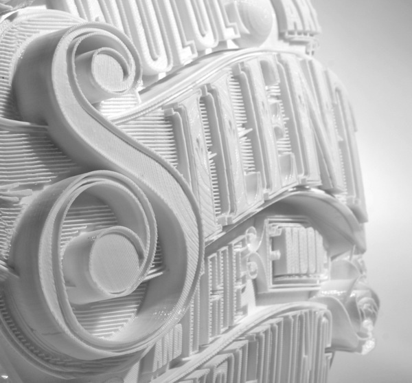 3D Type Sculptures + Animation on Behance #animation #lettering #print #type #3d #typography