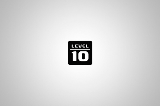 Logos 2011–Present on the Behance Network #10 #level #black #square #fitness #logo