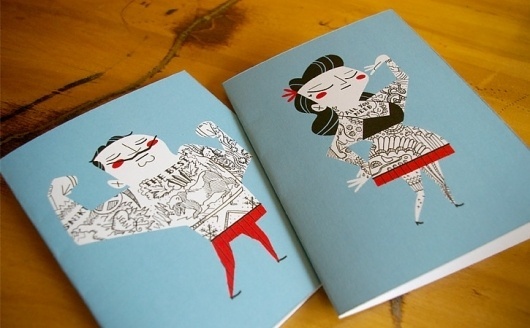 Tattoo It Yourself Cards #yourself #design #kolb #illustration #tattoo #it #cards #andrew