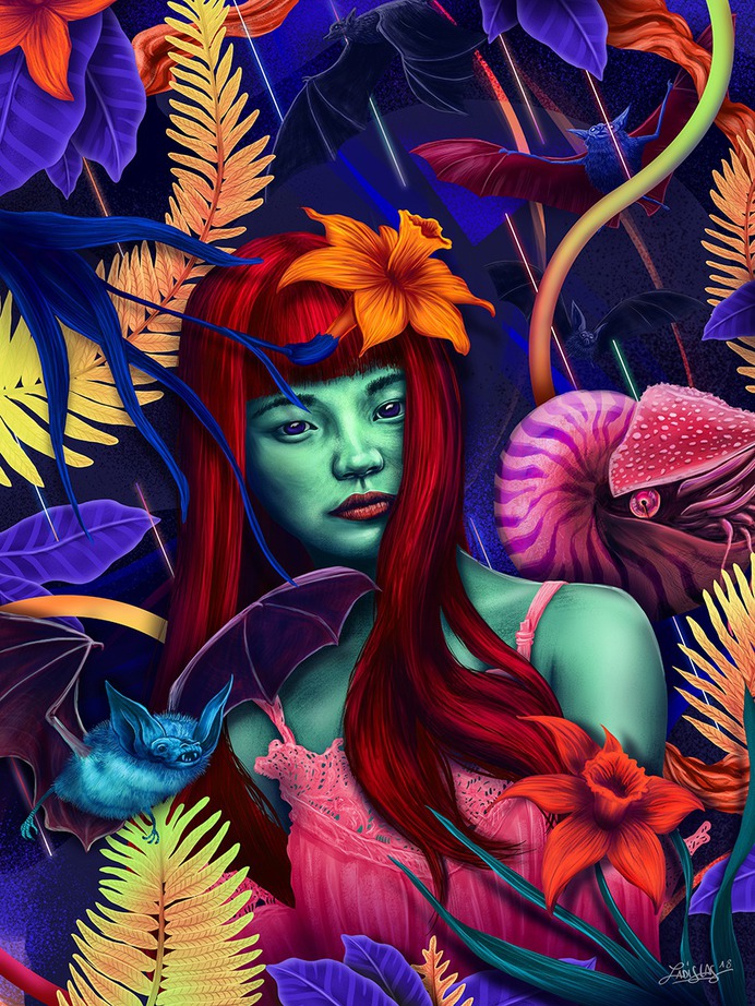 Citizens Of The Jungle - Welcome on Ladislasdesign.com Digital Art / illustration / Art Direction by Ladislas Chachignot