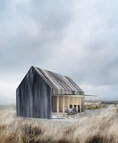 'Boat House', Svallerup Strand, Denmark. Design by WE Architecture.