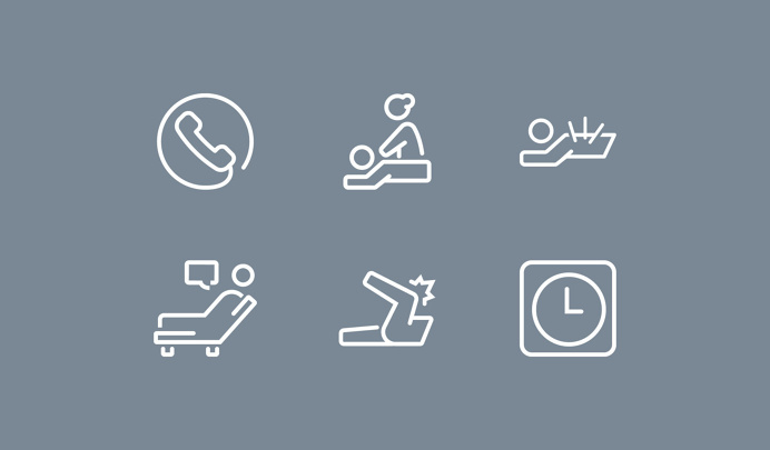 Josip Kelava Kinetic Osteo Health Icons