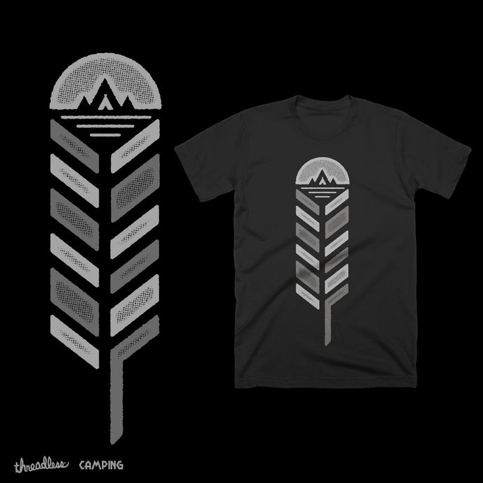 Feather by rhinosserossy on Threadless