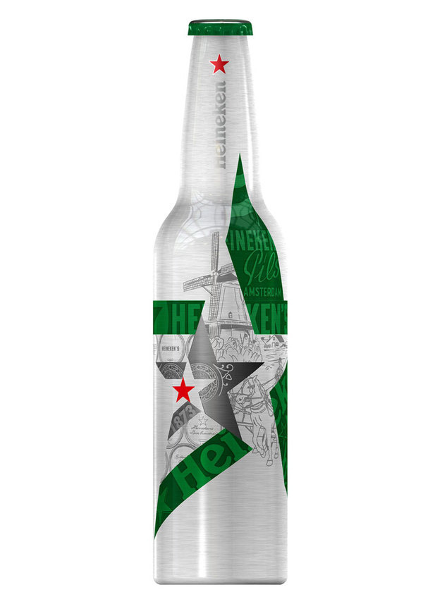 Heineken Reveals Winner of Your Future Bottle 'Remix' Challenge The Dieline #packaging #beer