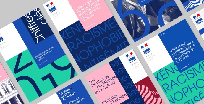 Graphéine, French Ministry of Culture - Visual identity. System