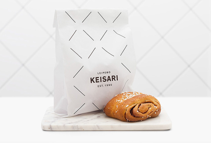Keisari Bakery by Werklig #bags #packaging