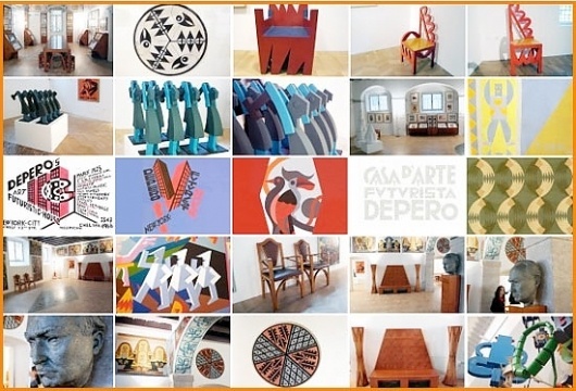 fortunato depero museum #classic #retro #italian #fortunato #memphis #depero