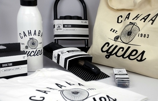 Cahaba Cycles Identity - ashleyrtipton #packaging #rebranding #identity