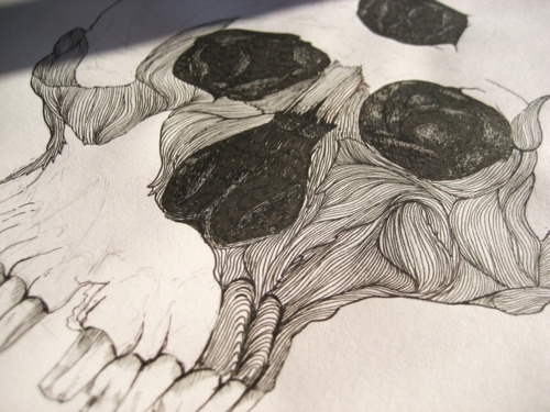 heymikel! #draw #skull #heymikel