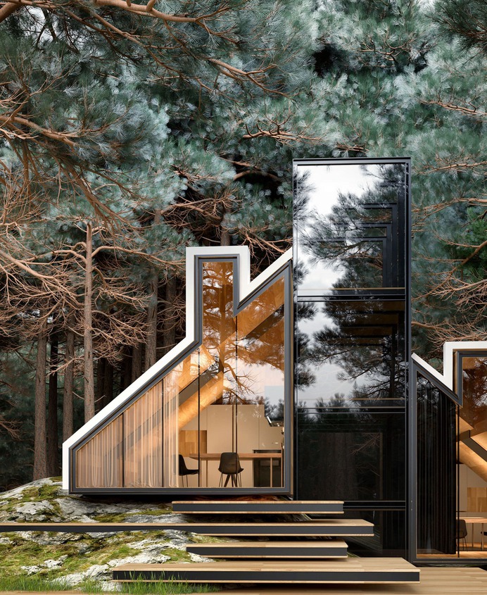 York House, an Architectural Masterpiece in the Woods – Fubiz Media