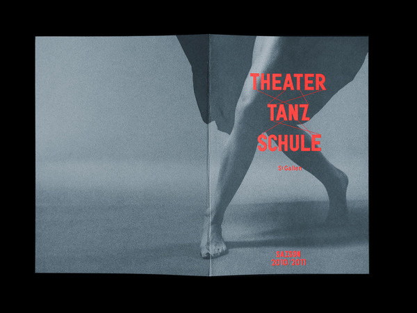 Bureau Collective – Theater Tanz Schule #design #graphic #poster #typography