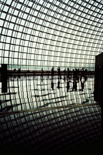 A photo by "kaelcat" - Lomography #photo #photography #architecture #silhouette #reflection