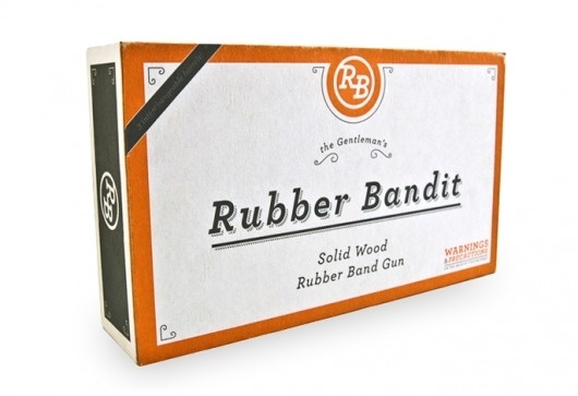 The Rubber Bandit | Andy Mangold #packaging #branding