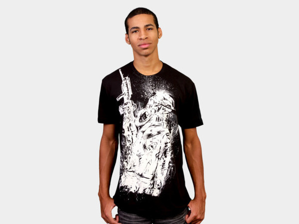 http://www.designbyhumans.com/shop/solider-t-shirt-has-ended/9887/ #illustration #design #graphic