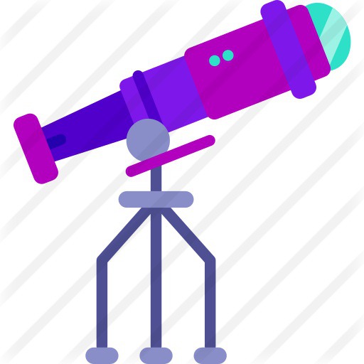 See more icon inspiration related to space, Tools and utensils, miscellaneous, telescope, observation, education, science and nature on Flaticon.
