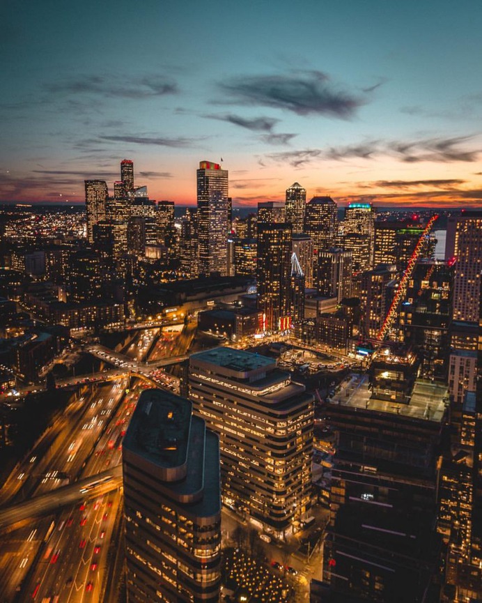 Stunning Night Cityscapes of Seattle by Tim Urpman