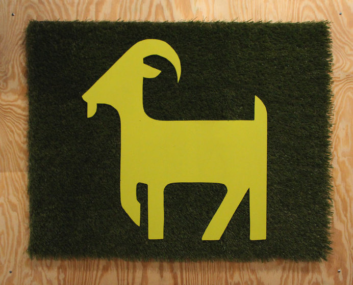 The Gruff art #goat #the #gruff #grass