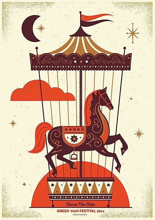 Screen Printed Gig Posters #gig #design #print #screen #poster