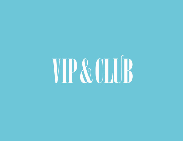 Vip & Club #sonora #vip #classy #mexico #design #type #blue #club