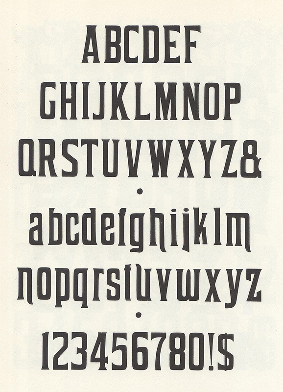 alphawood p98 | Flickr Photo Sharing! #typeface #vintage