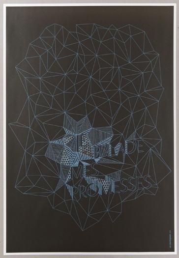 les graphiquants - typo/graphic posters #promesses