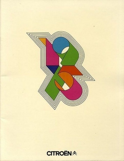 Ad from1975 for Citroën | Ubersuper #vintage #poster #typography