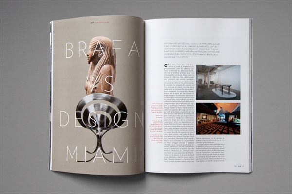Magazine layout