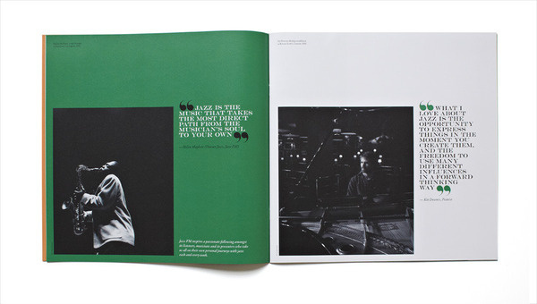 Jazz FM Booklet Matt Willey #editorial #typography