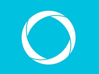 Optimal Vision Coaching #circle #j #design #graphic #shields #optimal #logo #thomas #vision #joe #joseph #blue #typography