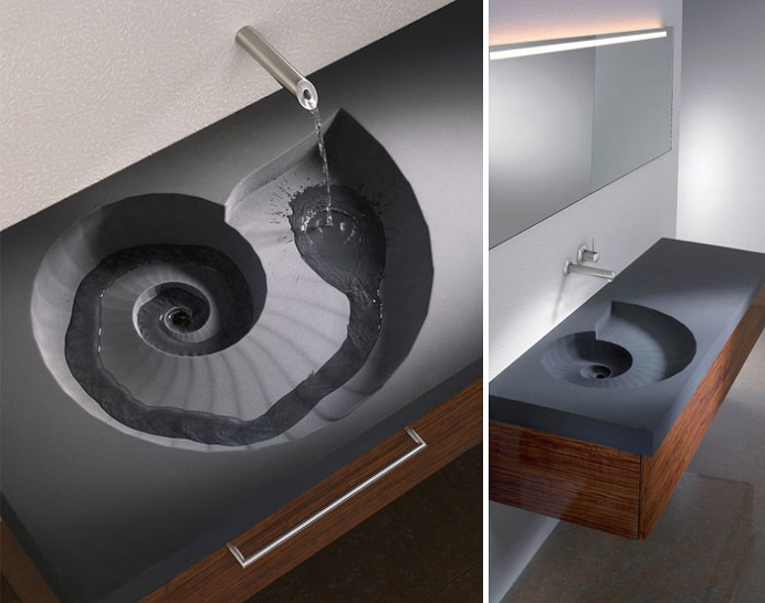 Nautilus Bathroom Sink