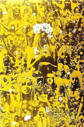 vintage design / flower children #flower #children