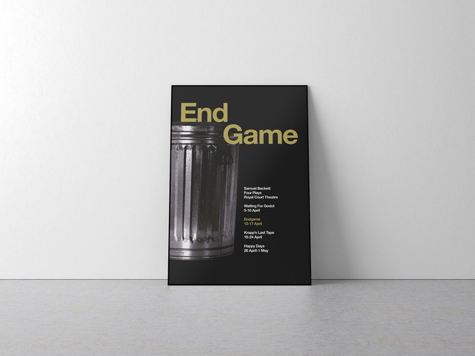 Samuel Beckett A1 Posters &ndash; Deivid Cole