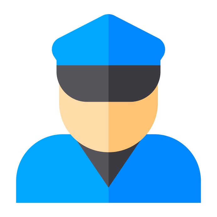 See more icon inspiration related to policeman, guardian, guard, professions and jobs, avatars, whistle, occupation, police, security, avatar, man, person and people on Flaticon.