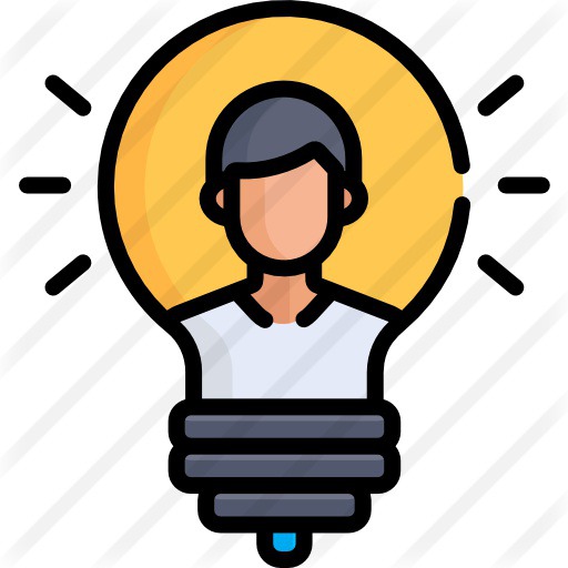 See more icon inspiration related to idea, thinking, education, user, light bulb, avatar, business, person and people on Flaticon.