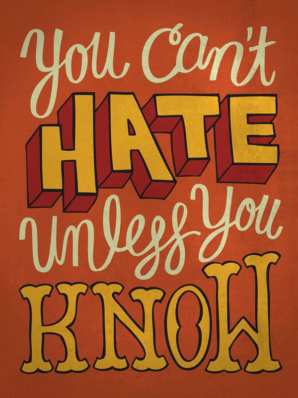 Say Something Poster Project #lettering #handlettering #poster