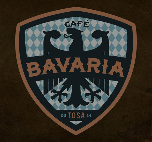 Cafe Bavaria Branding By Rev Pop #up #logo #sports #lock